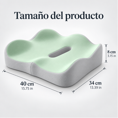 CloudSit – Cojín ergonómico de espuma viscoelástica